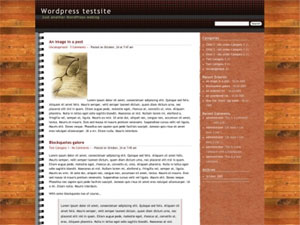 PPad 1.0 - 2 column widget enabled wordpress theme