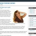 Minali – 2 Column Widget ready Simple WordPress Theme