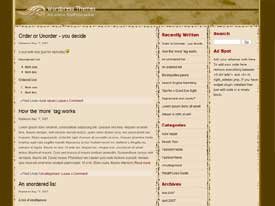 Pasti – 3 column widget ready wordpress theme