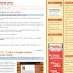 PElegant – 3 column wordpress theme