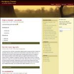 WP Theme PRusti – 3 column widget enabled wordpress theme