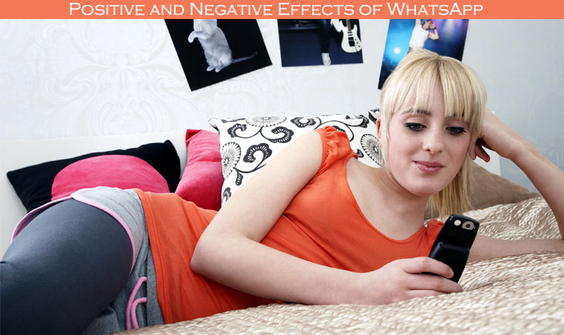 whatsapp positive negative effects